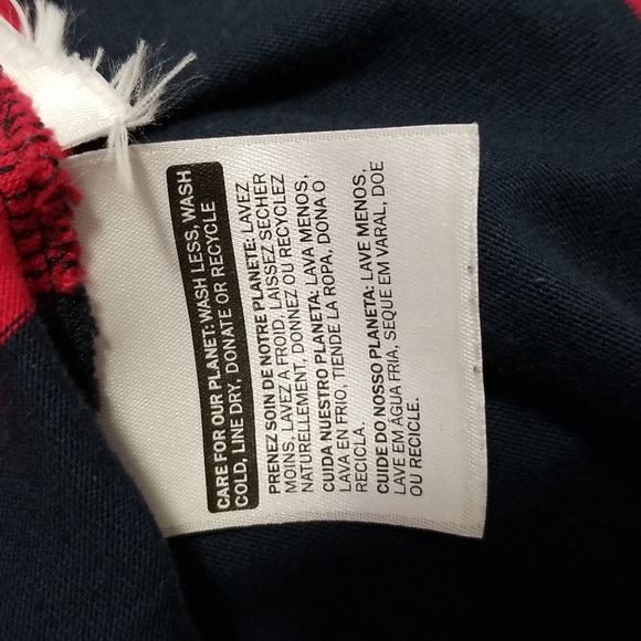 (L) Levi's Casual Stripes Comfy Lightweight Loungewear Loose Casual Color Block - Picture 6 of 11